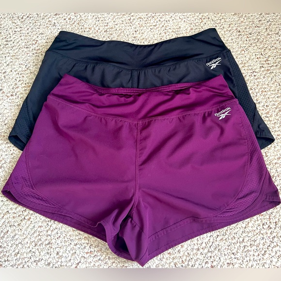 Reebok | Shorts | Set Of Reebok Womens Running Shorts | Poshmark